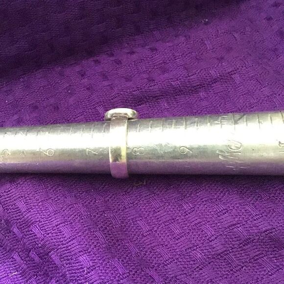 Ring, Turquoise and Sterling Silver Horse Head Ring, size 7.5, Handmade, Artisan - Picture 7 of 8